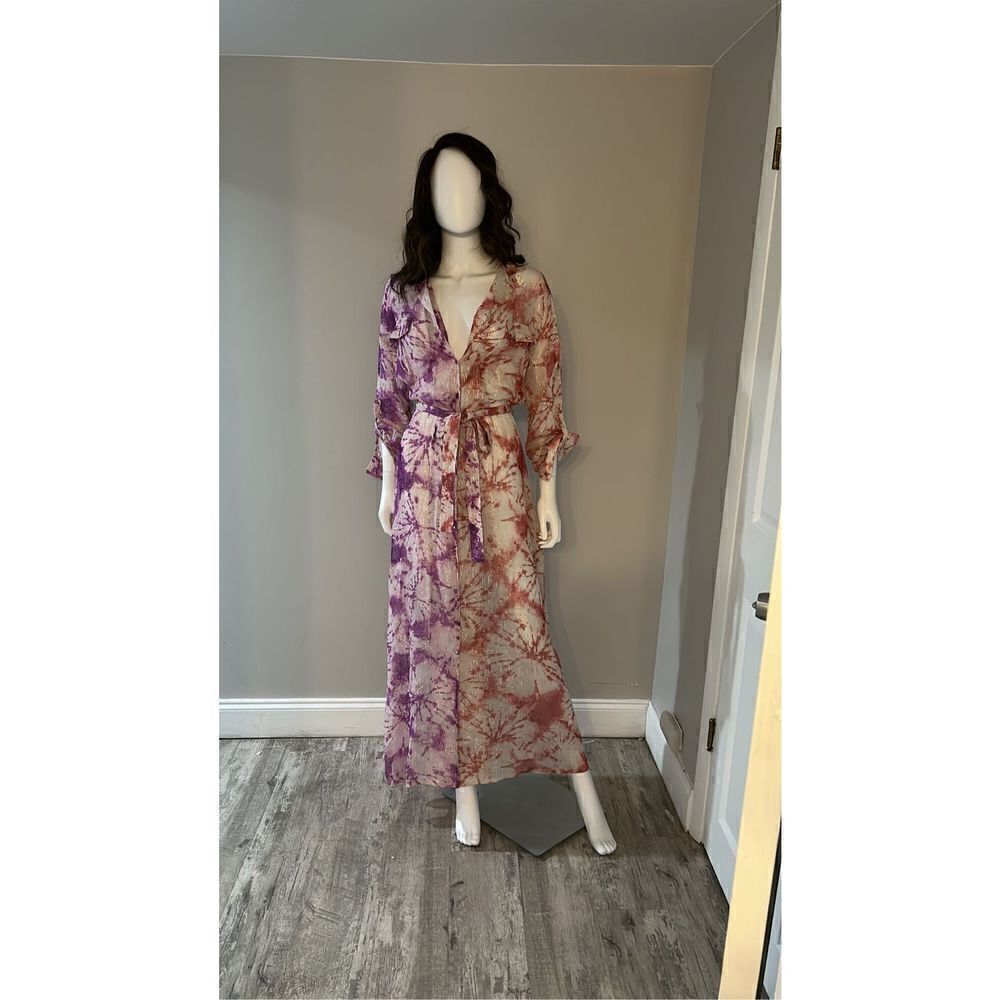 ROCOCO Sand Tie Dye Two Tone Dress Size XS - Picture 6 of 9